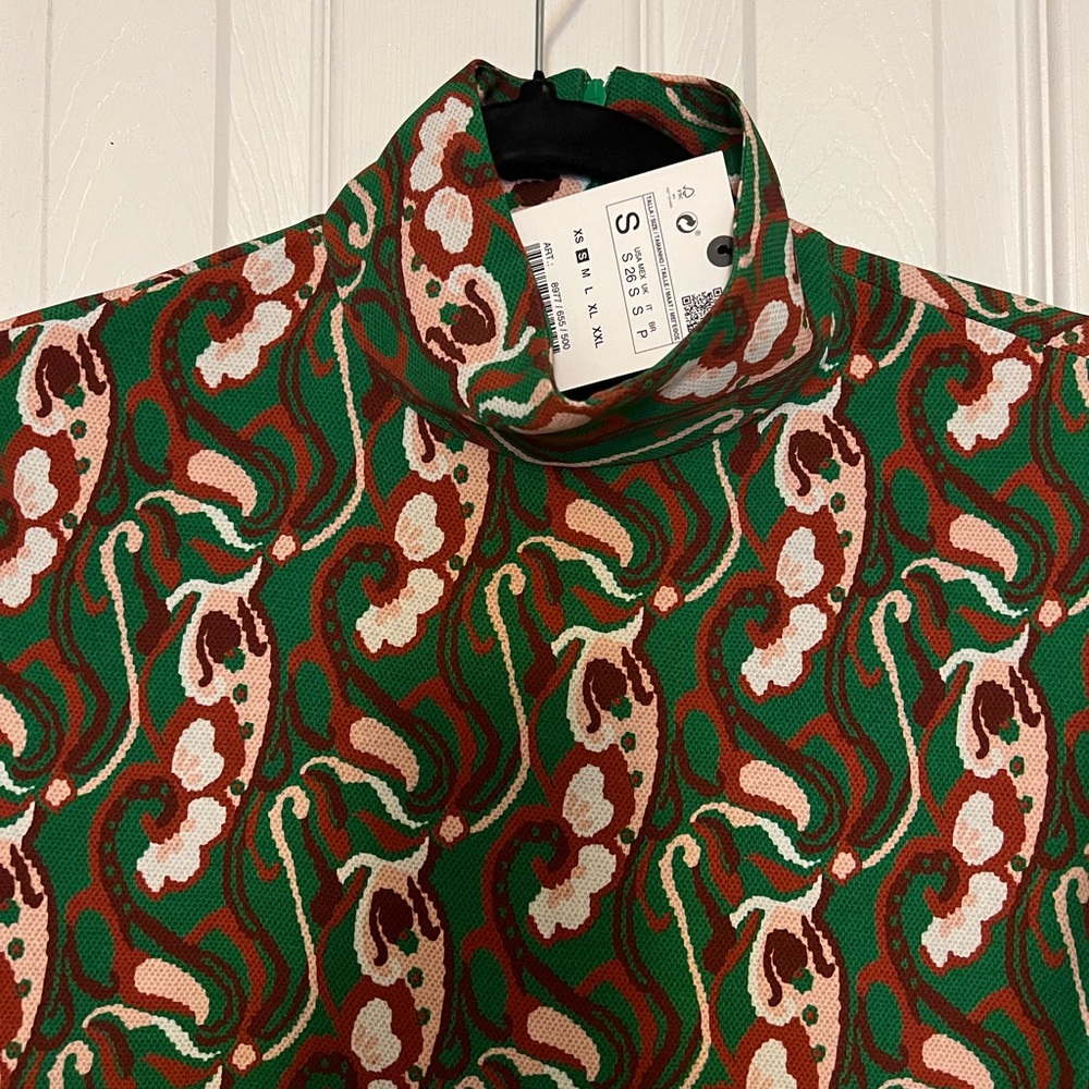 Zara printed Dress